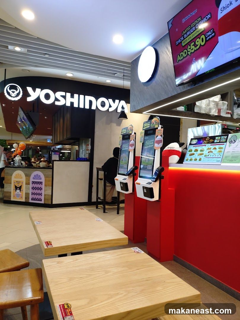 Yoshinoya Restaurant Interior