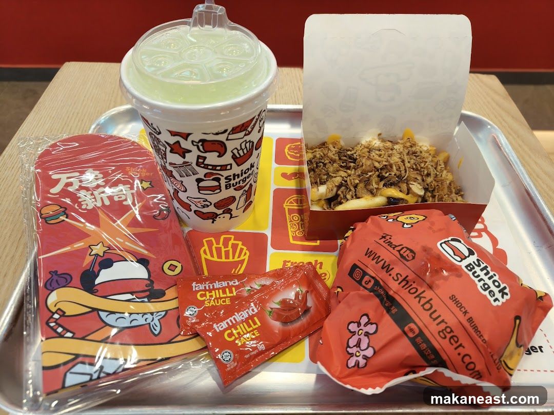 Shiok Burger Meal