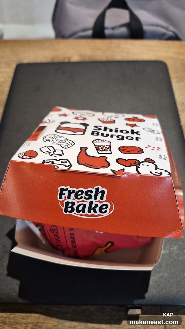 Shiok Burger Packaging