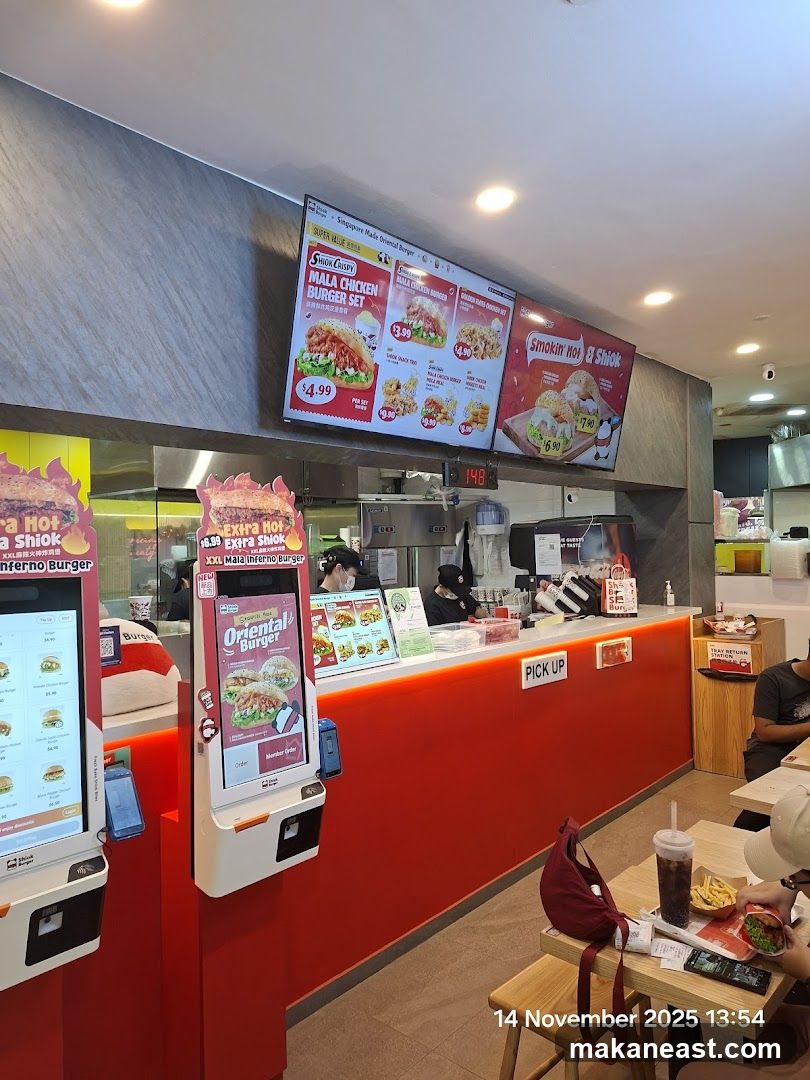 Burger Restaurant Interior