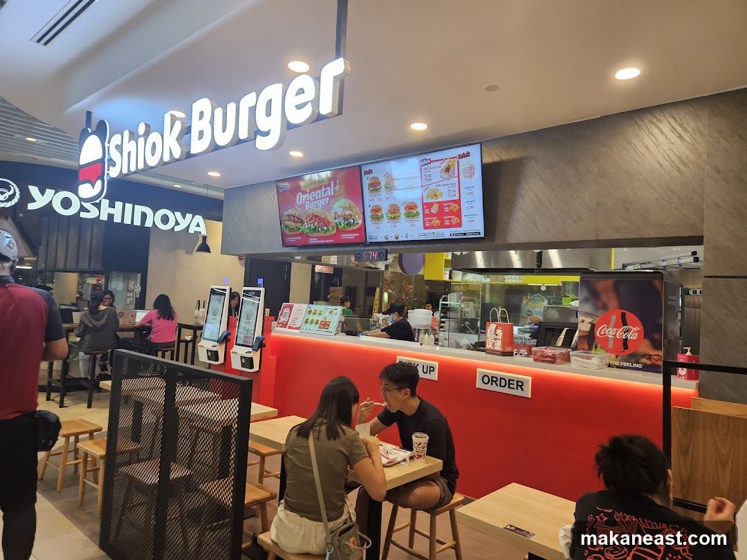 Shiok Burger Food Stall