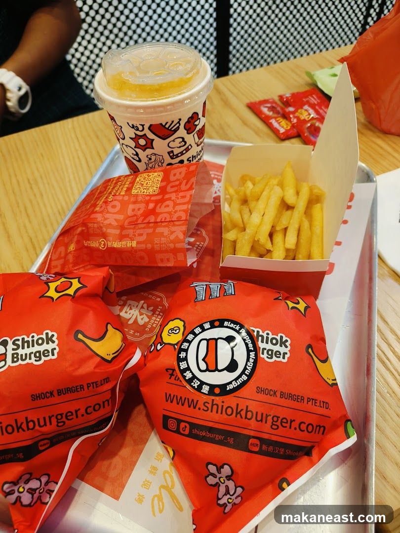 Shiok Burger Meal