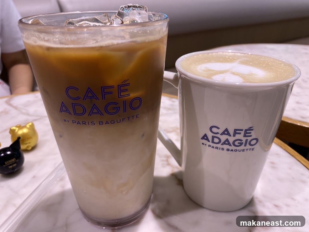 Cafe Adagio Drinks