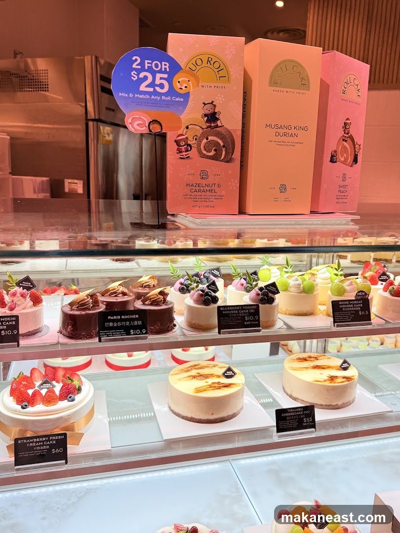 Paris Baguette Cakes and Rolls