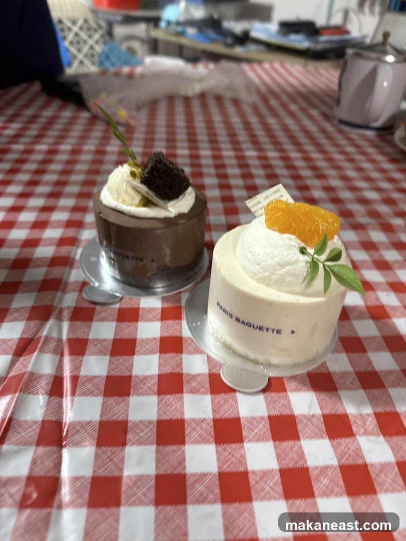 Two Small Cakes