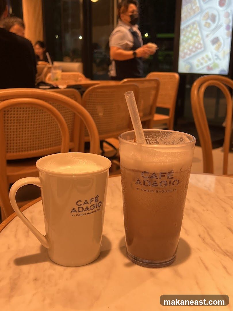 Cafe Adagio Drinks