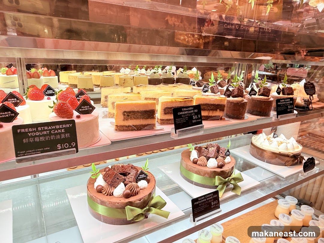 Cakes and Desserts Display