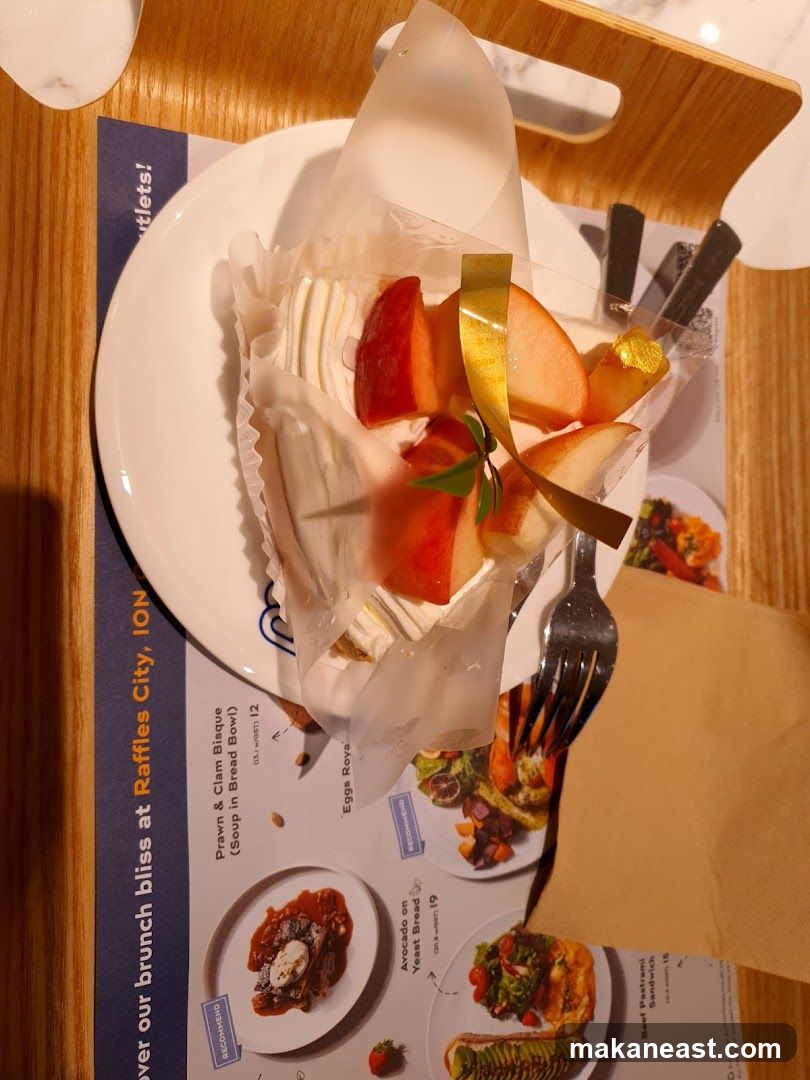 Dessert and Menu