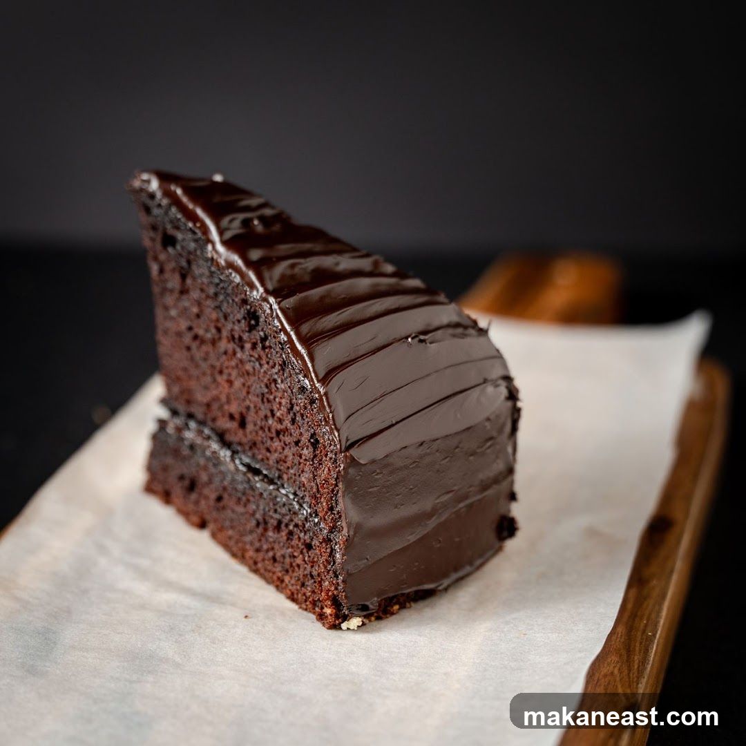 Chocolate Cake Slice