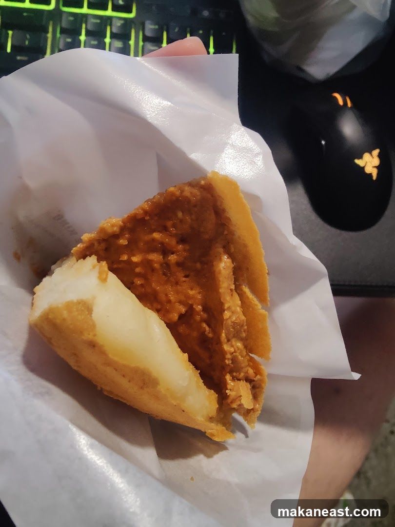 Sandwich with Peanut Butter Filling