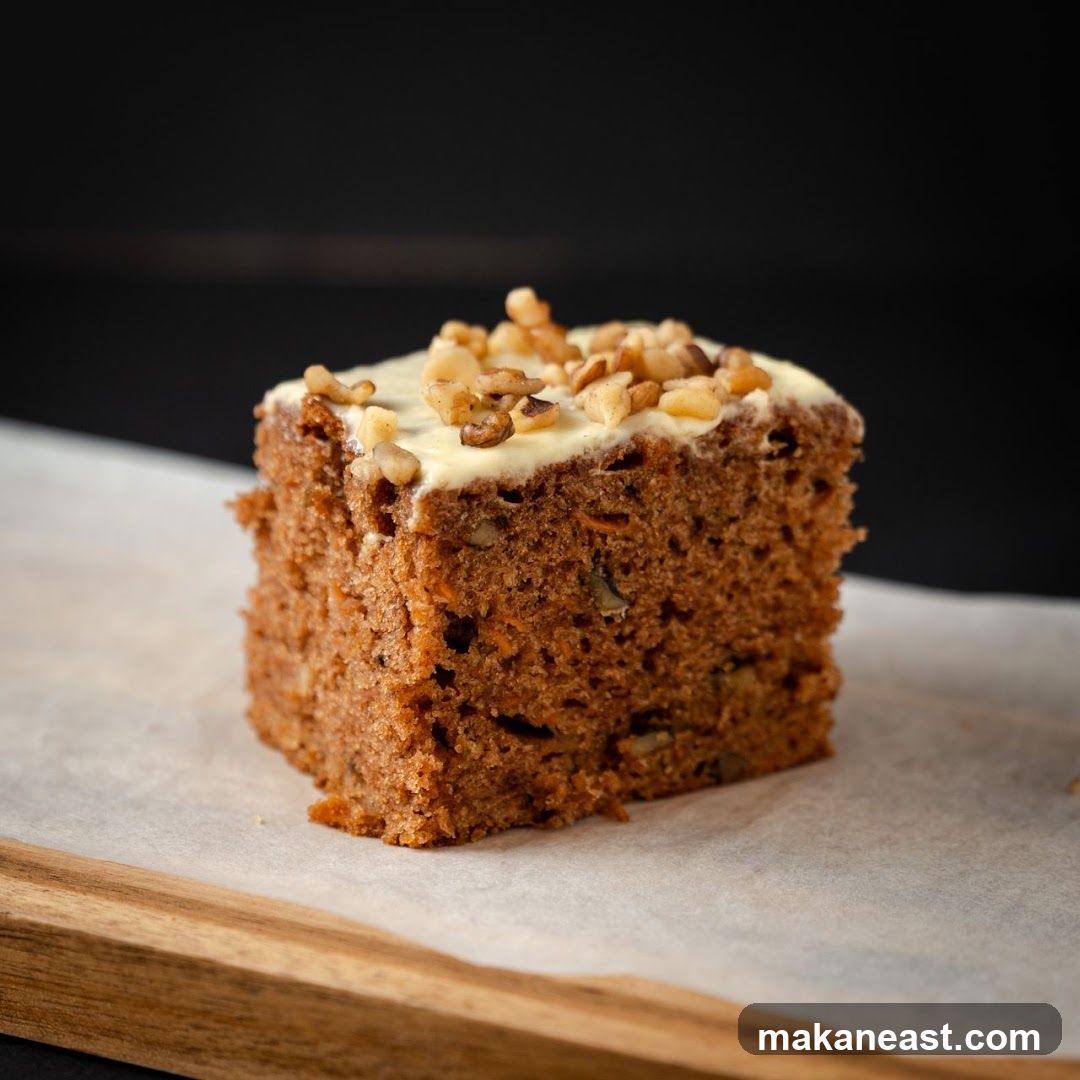 Carrot Cake Slice