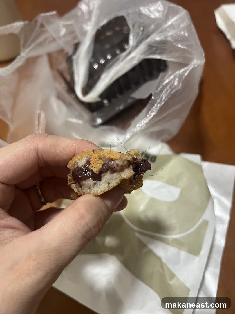 Red Bean Pastry with Hair