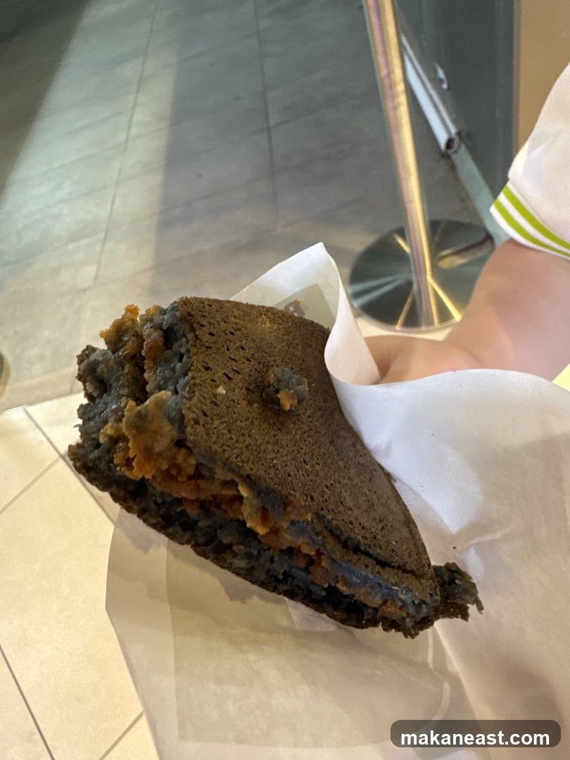 Dark Sandwich with Filling