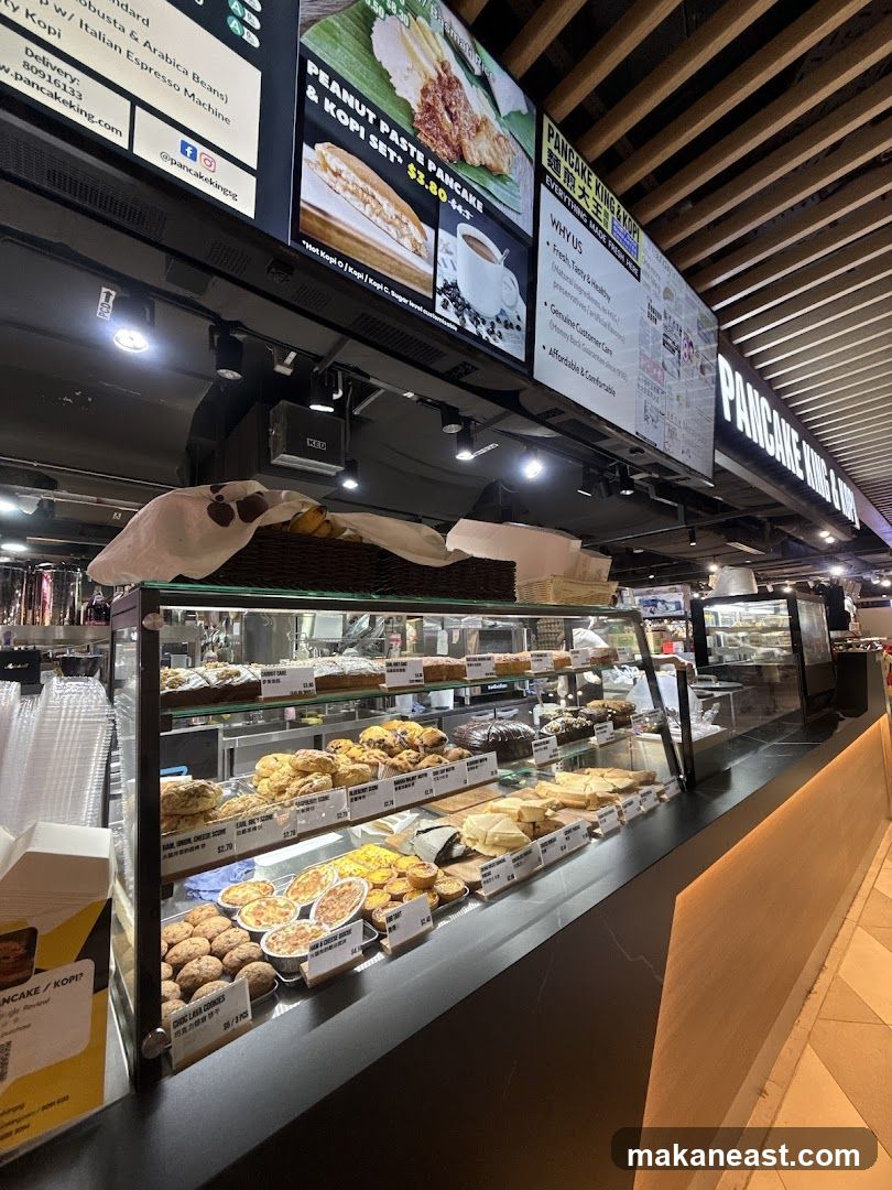 Pancake King & Kopi Display