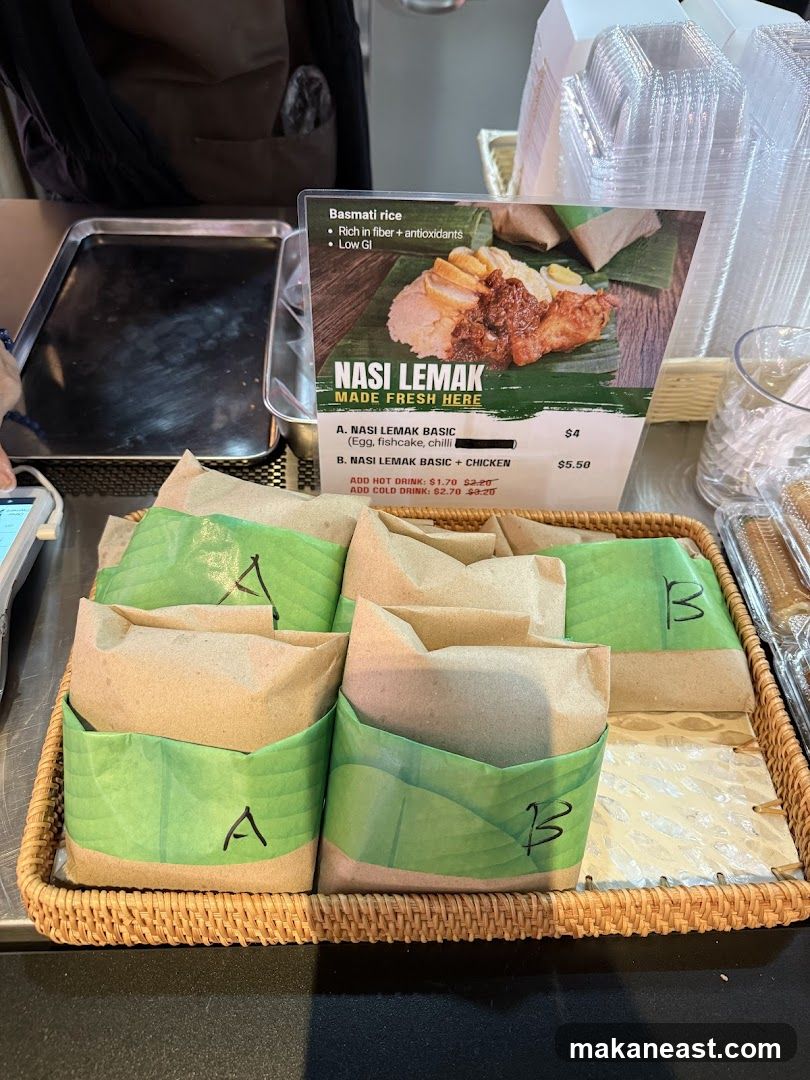 Nasi Lemak Display