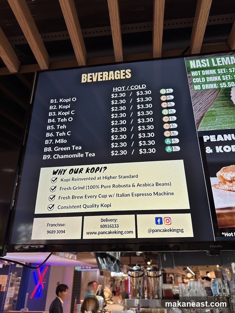 Beverages Menu