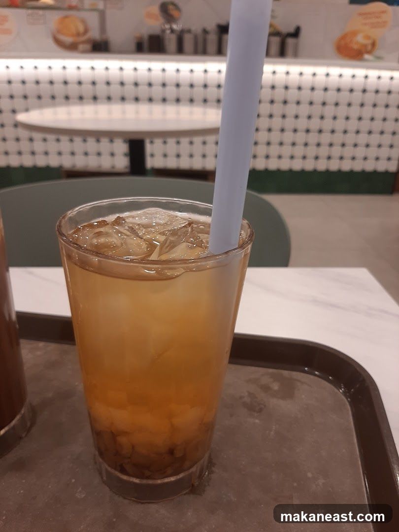 Iced Drink with Boba