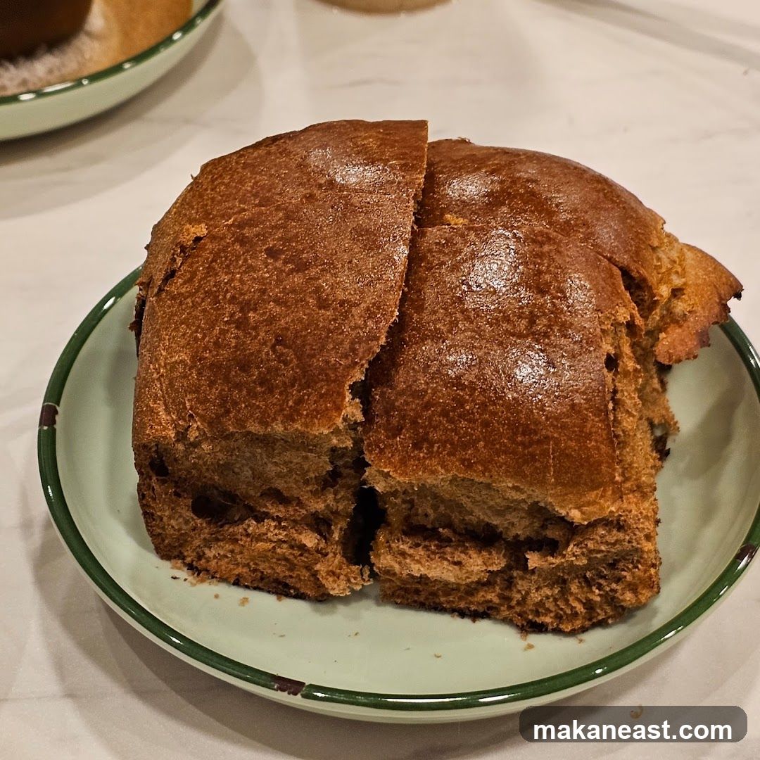 Sliced Bread on Plate