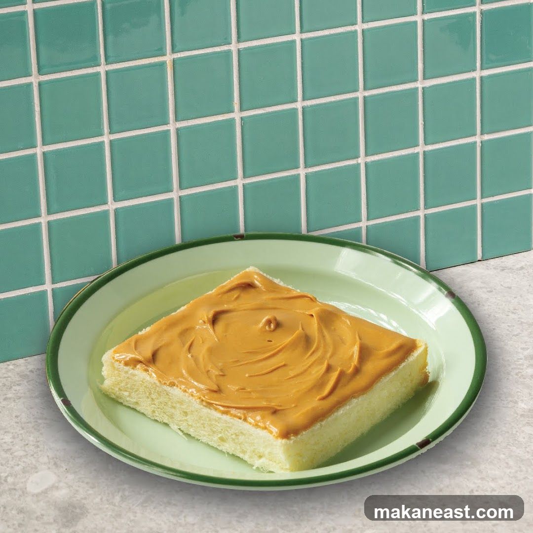 Peanut Butter Cake Slice