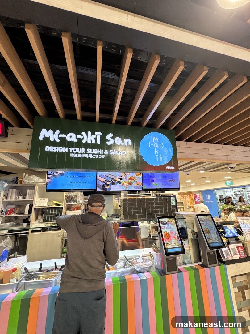 Sushi and Salad Counter