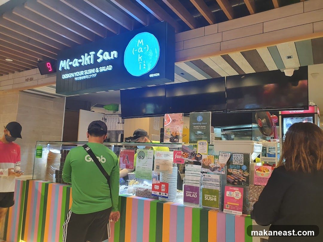 Sushi and Salad Counter