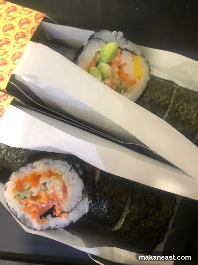 Sushi Rolls in a Box