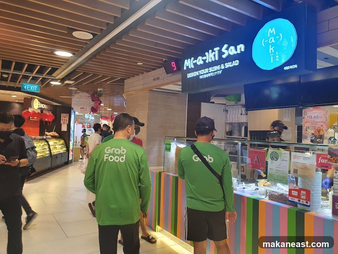 Sushi and Salad Counter