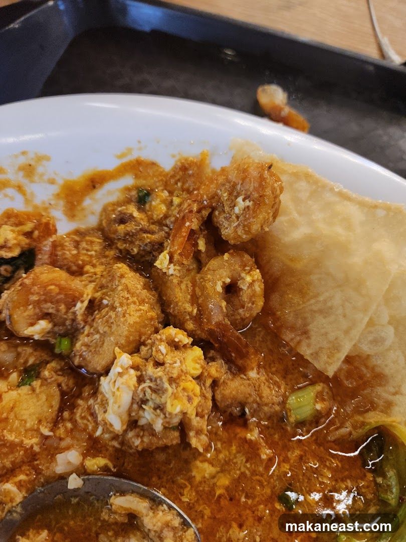 Salted Egg Yolk Prawns
