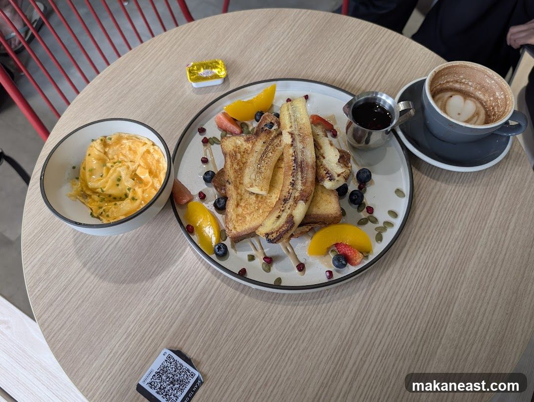 Breakfast Platter with Coffee
