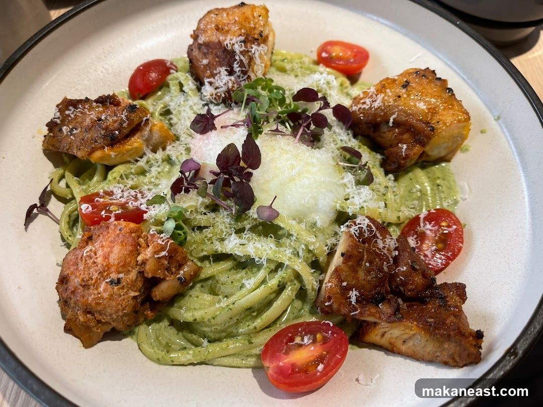 Pesto Pasta with Chicken