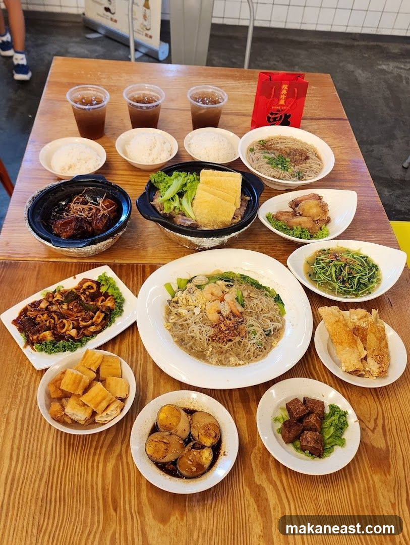 Table Full of Food