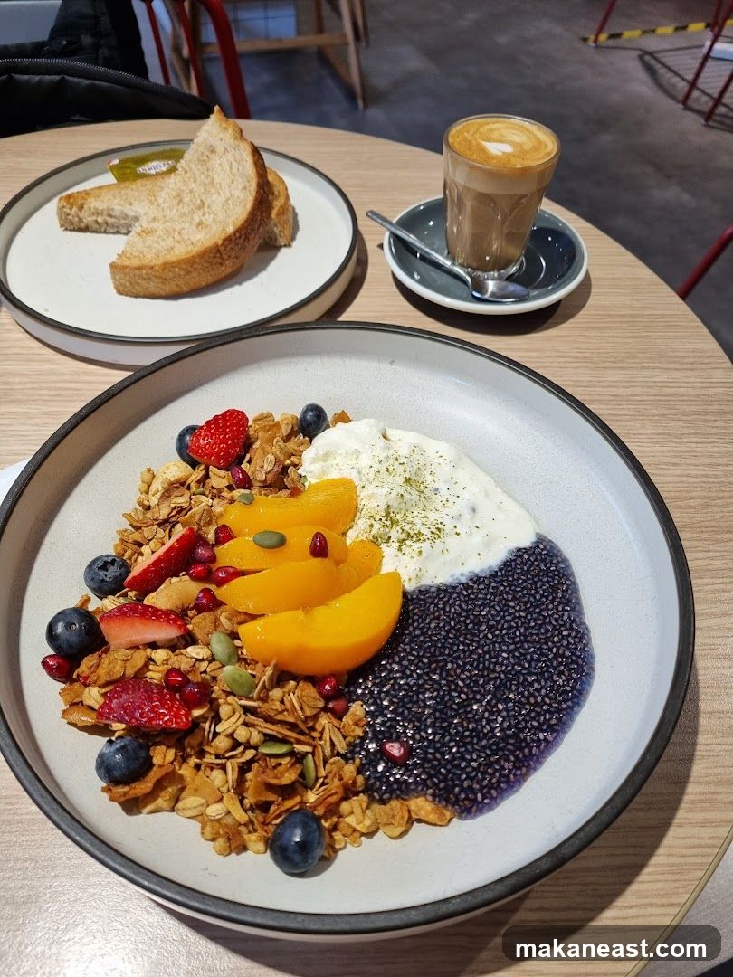 Granola Bowl and Toast