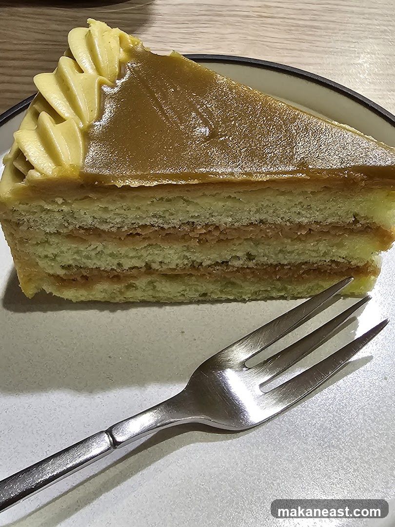 Slice of Cake with Fork