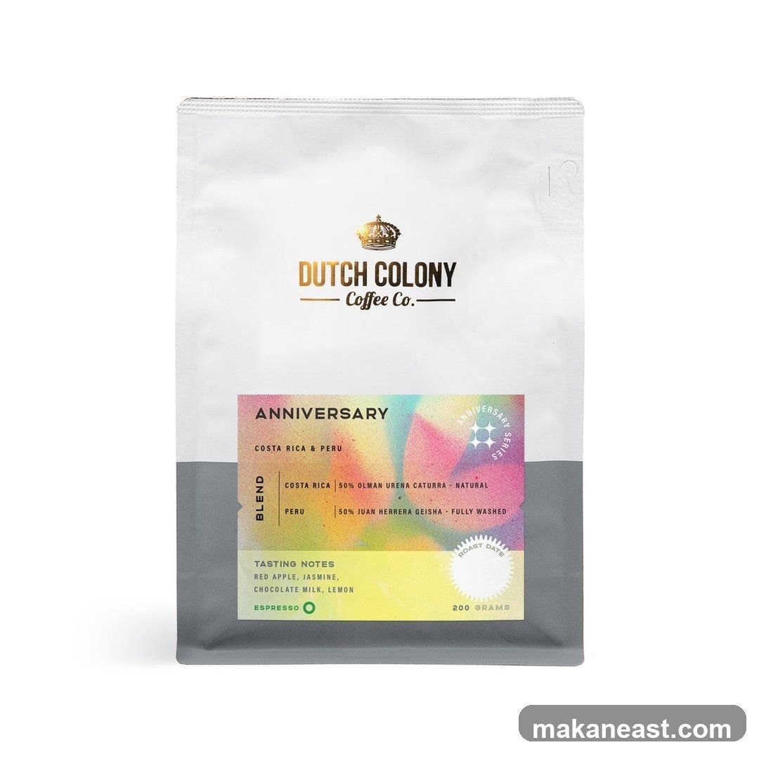 Dutch Colony Coffee Co. Anniversary Blend Bag