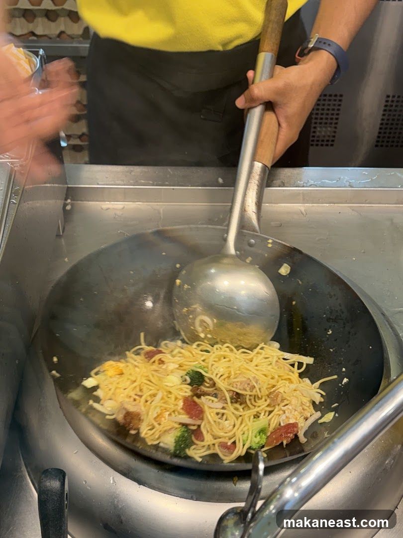 Stir-frying Noodles
