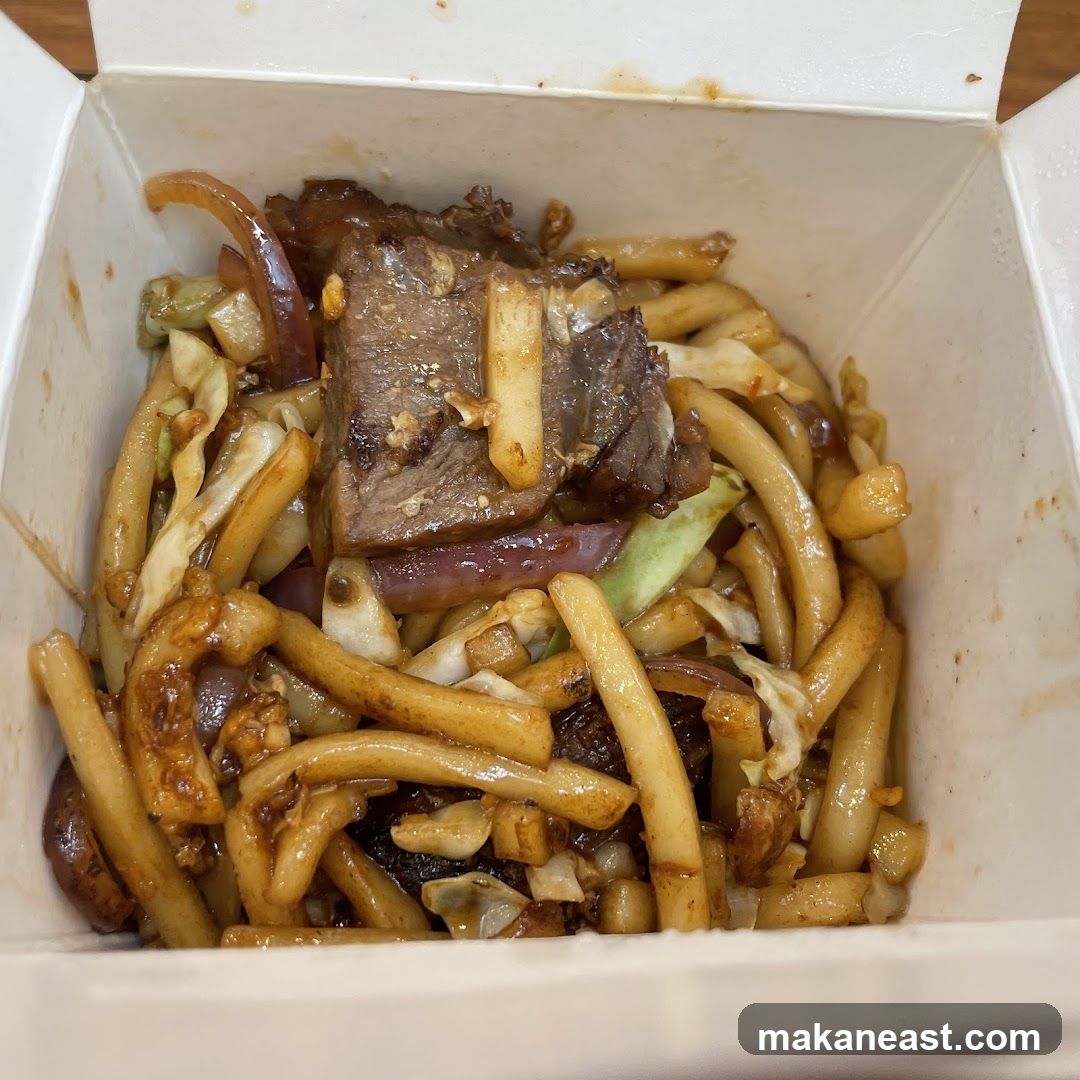 Noodles with Beef and Vegetables