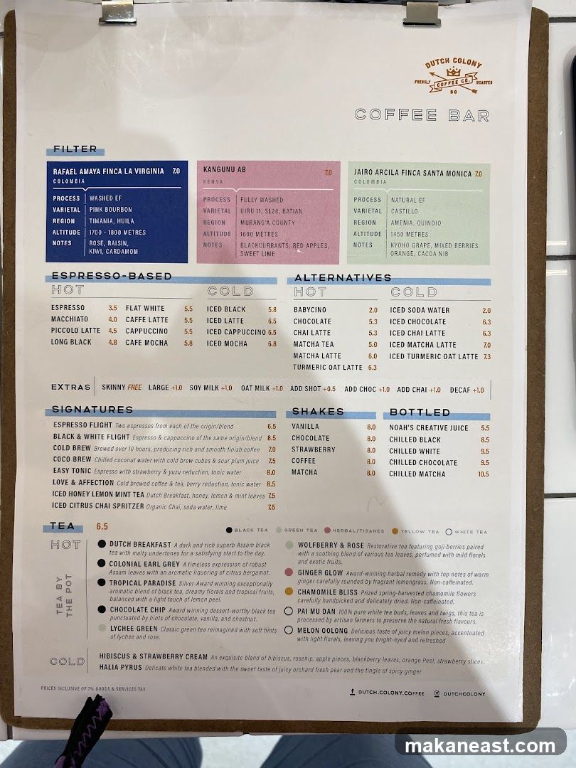 DUTCH COLONY COFFEE BAR