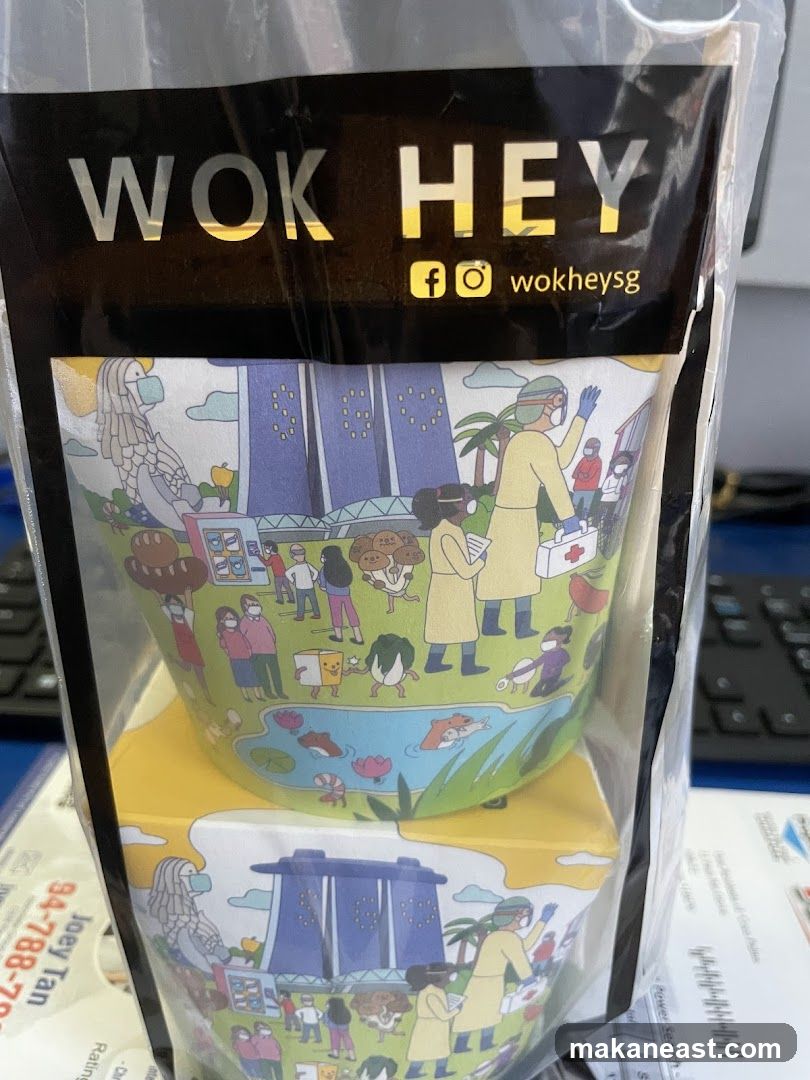 Wok Hey branded merchandise