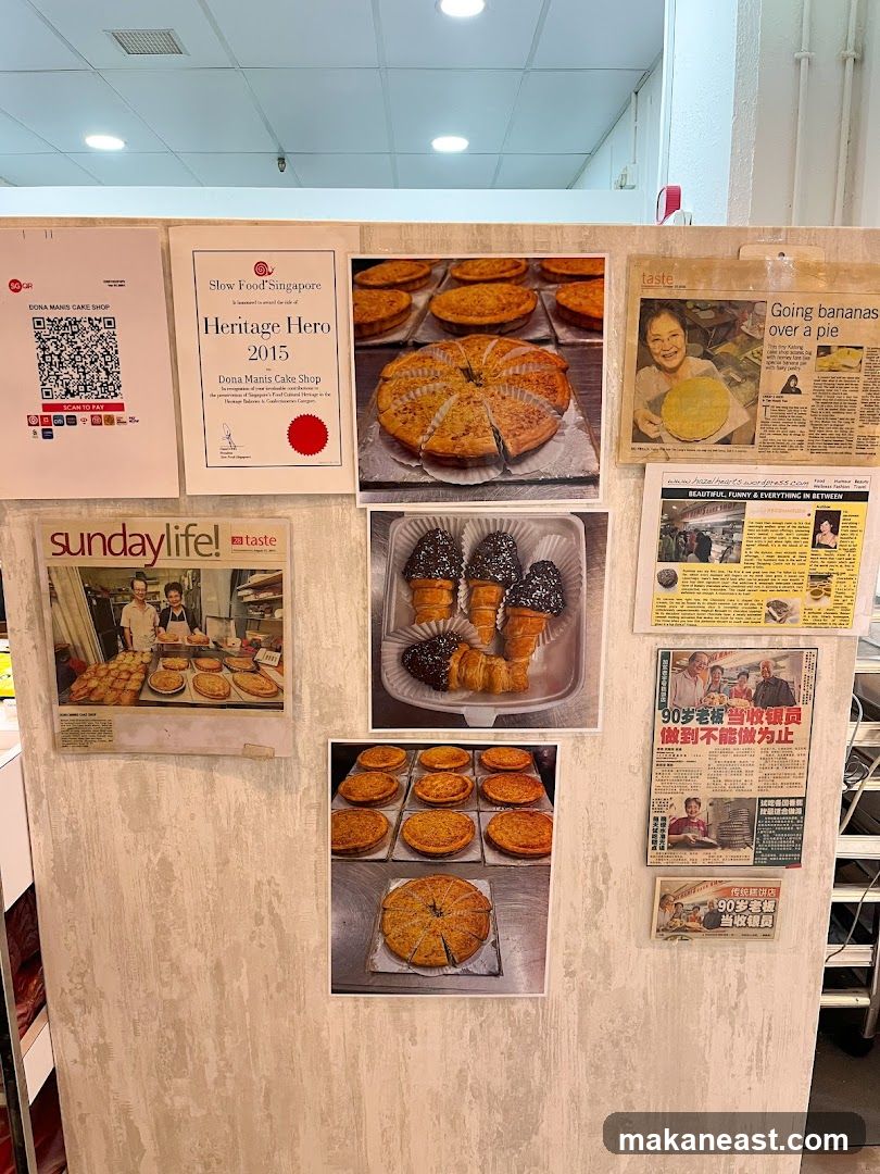 Dona Manis Cake Shop Display