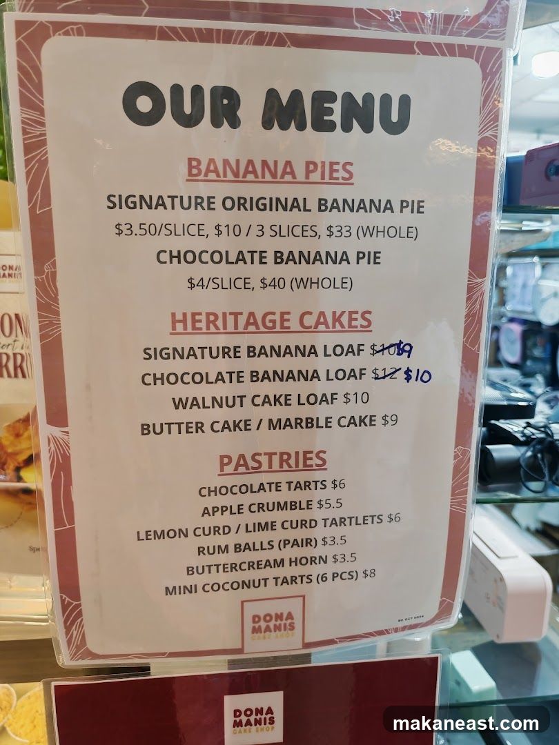 Our Menu
