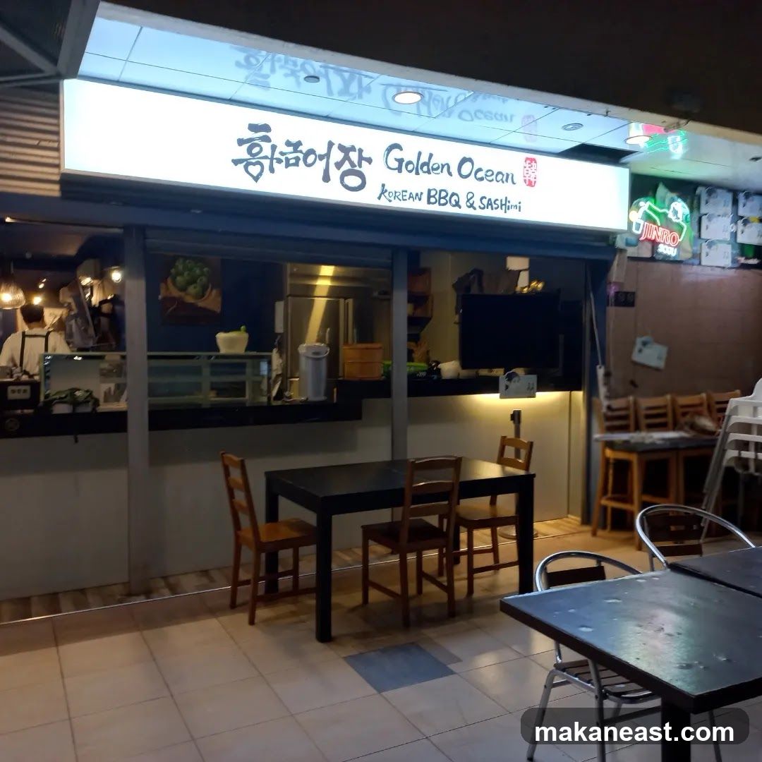 GOLDEN OCEAN KOREAN SASHIMI &BBQ 황금어장 IZAKAYA