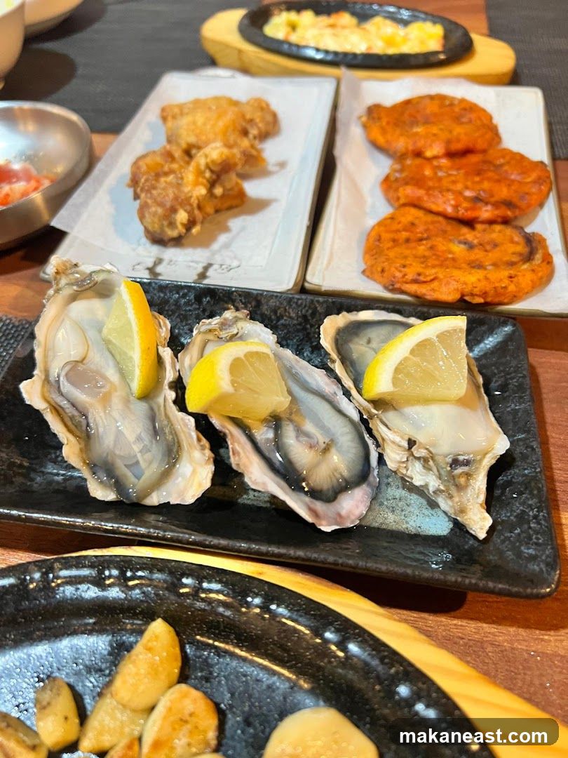 Oysters and Fried Food