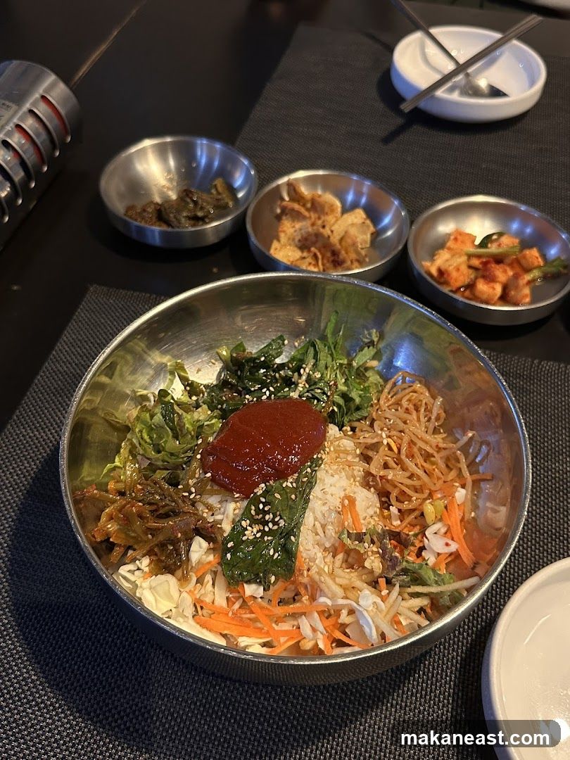 Bibimbap with Side Dishes