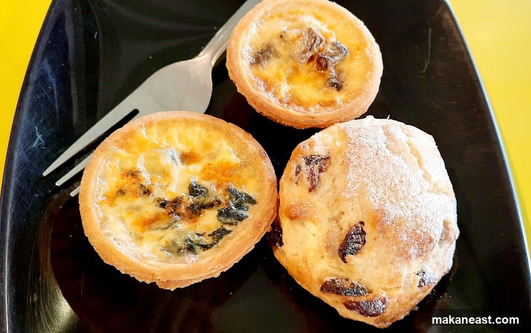 Mini Quiches and Scone
