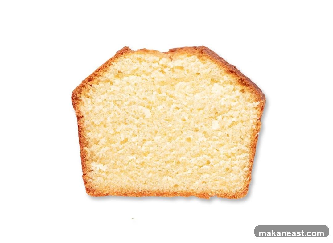 Slice of Pound Cake