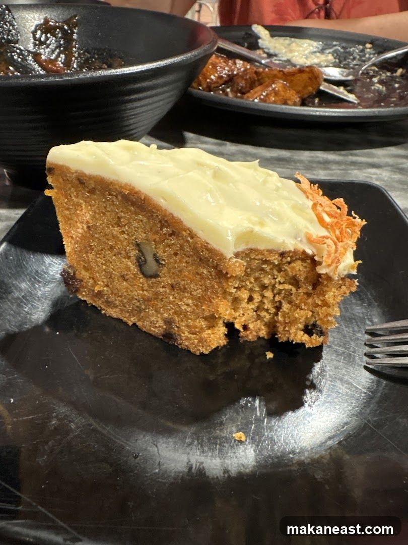 Carrot Cake Slice