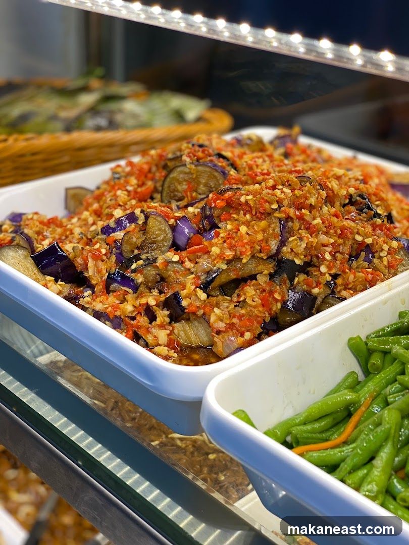 Spicy Eggplant and Green Beans