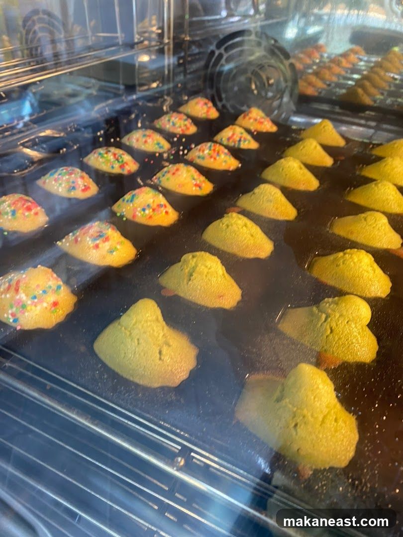 Madeleines Baking