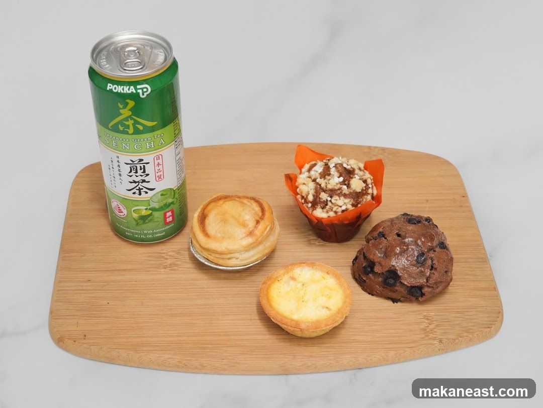 Pastries and Green Tea