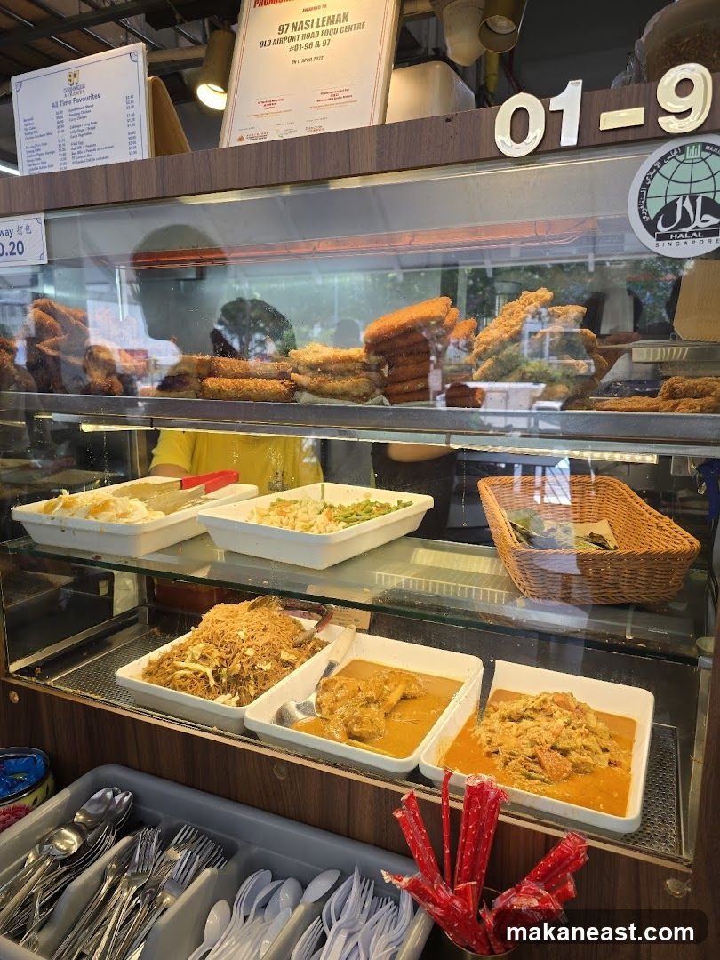Food Stall Display